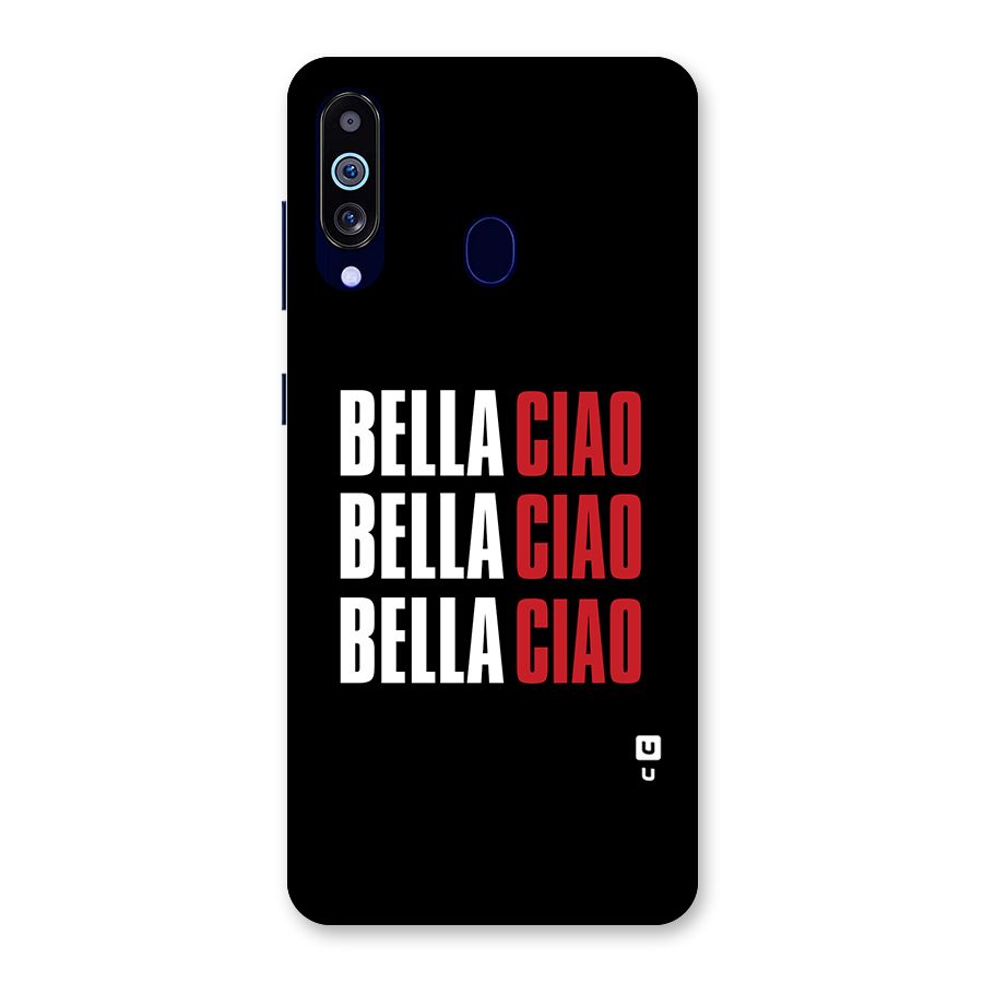 Bella Ciao Bella Ciao Bella Ciao Back Case for Galaxy A60