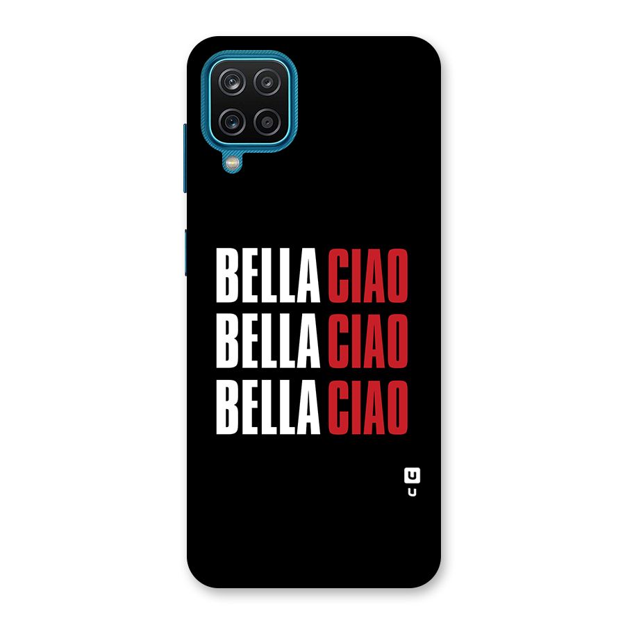 Bella Ciao Bella Ciao Bella Ciao Back Case for Galaxy M12