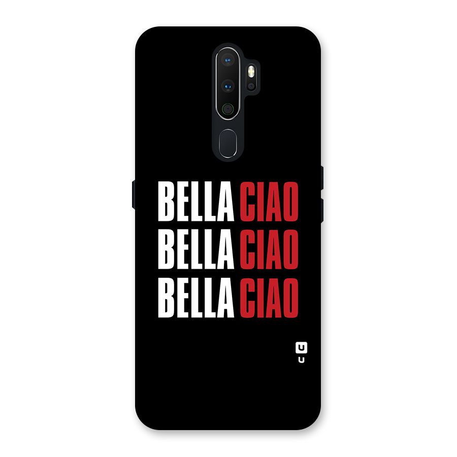 Bella Ciao Bella Ciao Bella Ciao Back Case for Oppo A5 (2020)