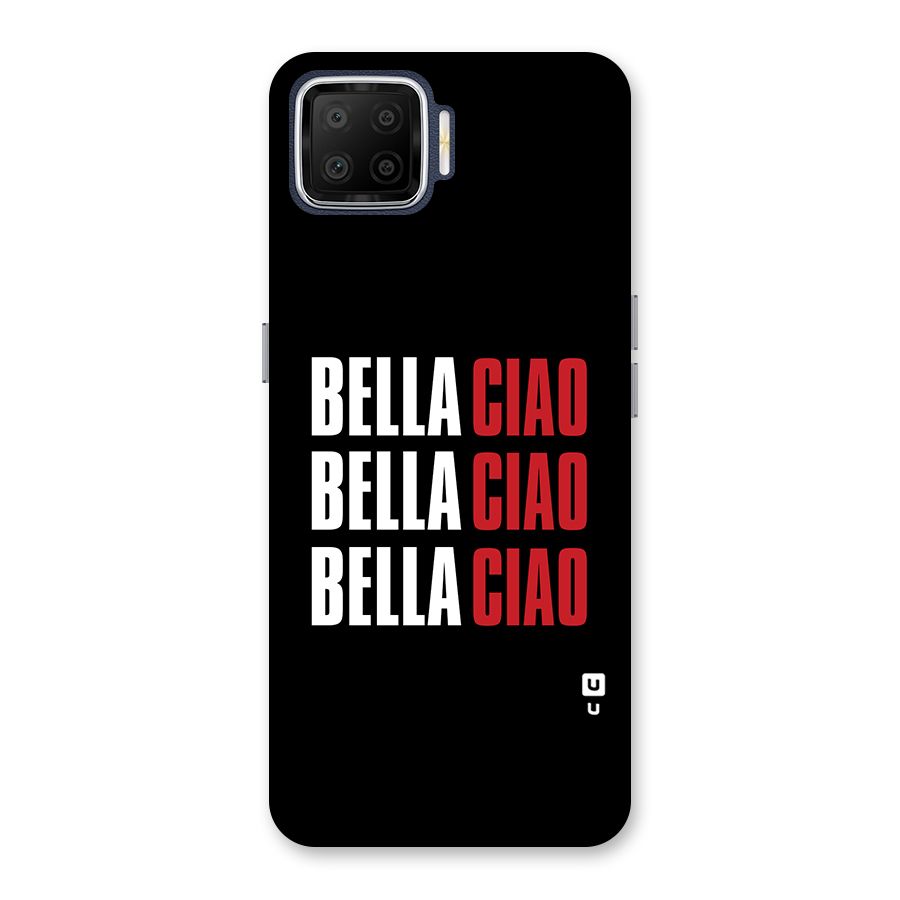 Bella Ciao Bella Ciao Bella Ciao Back Case for Oppo F17