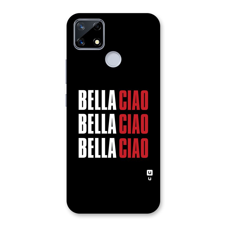 Bella Ciao Bella Ciao Bella Ciao Back Case for Realme Narzo 20