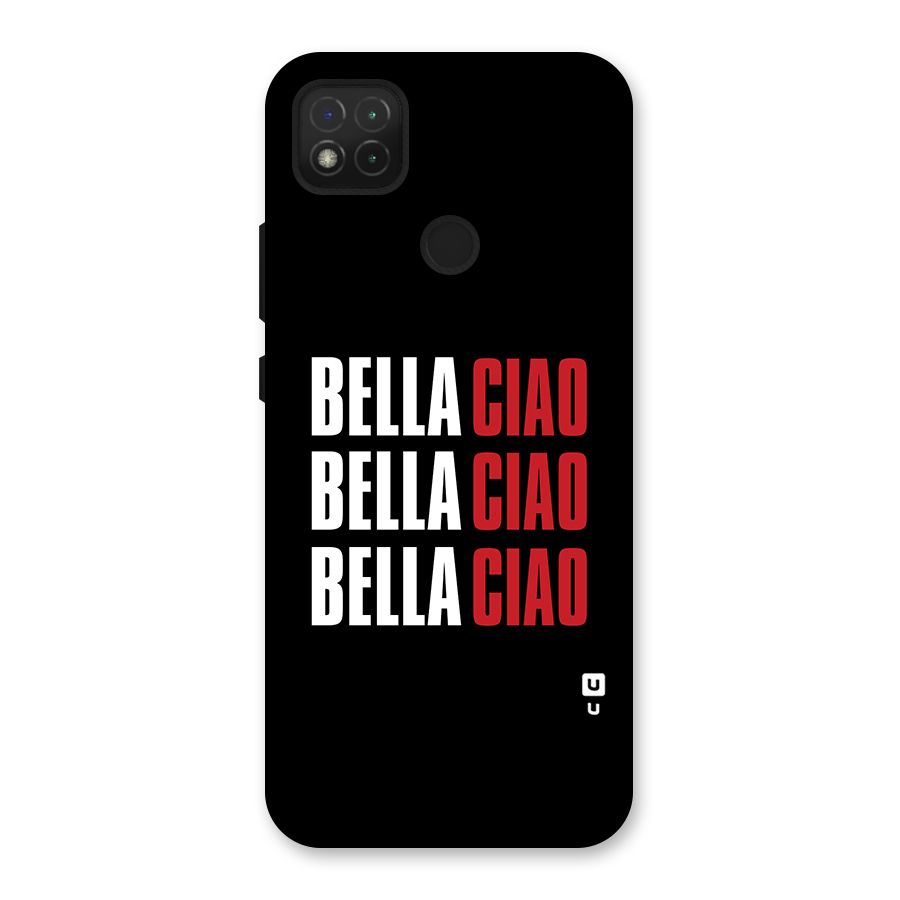 Bella Ciao Bella Ciao Bella Ciao Back Case for Redmi 9C