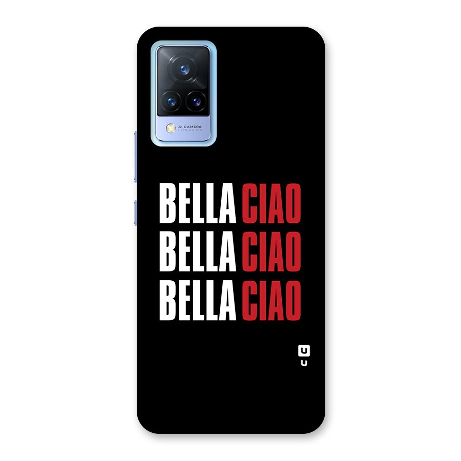 Bella Ciao Bella Ciao Bella Ciao Back Case for Vivo V21 5G