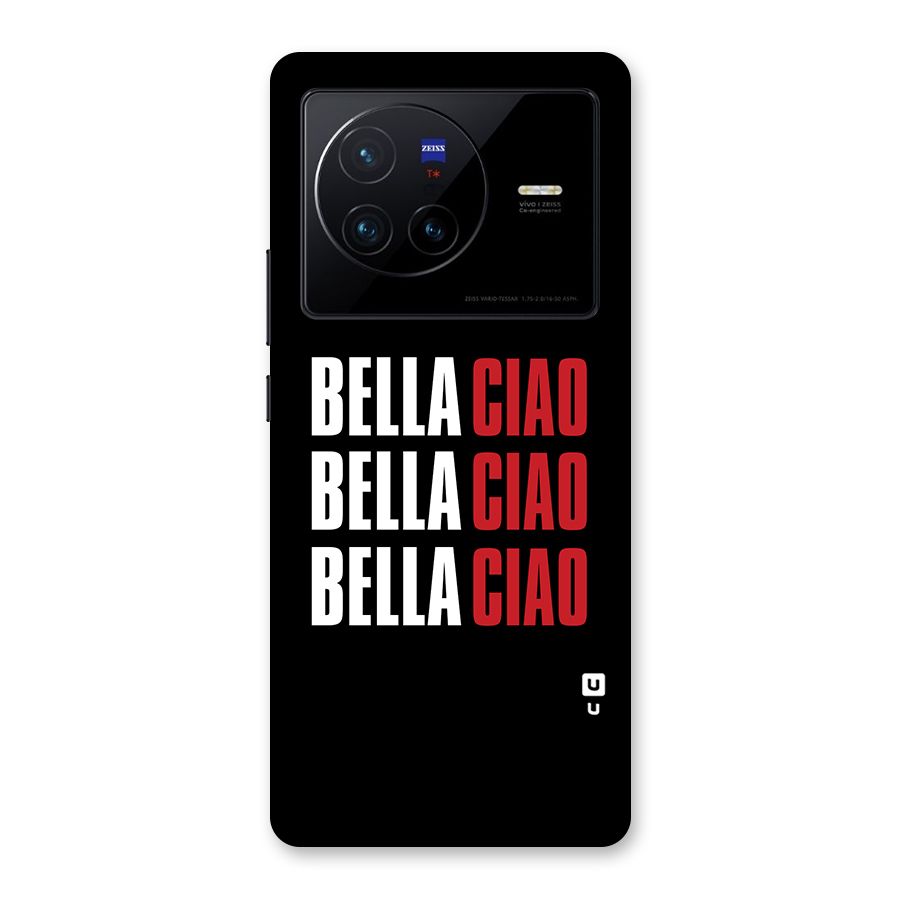 Bella Ciao Bella Ciao Bella Ciao Back Case for Vivo X80