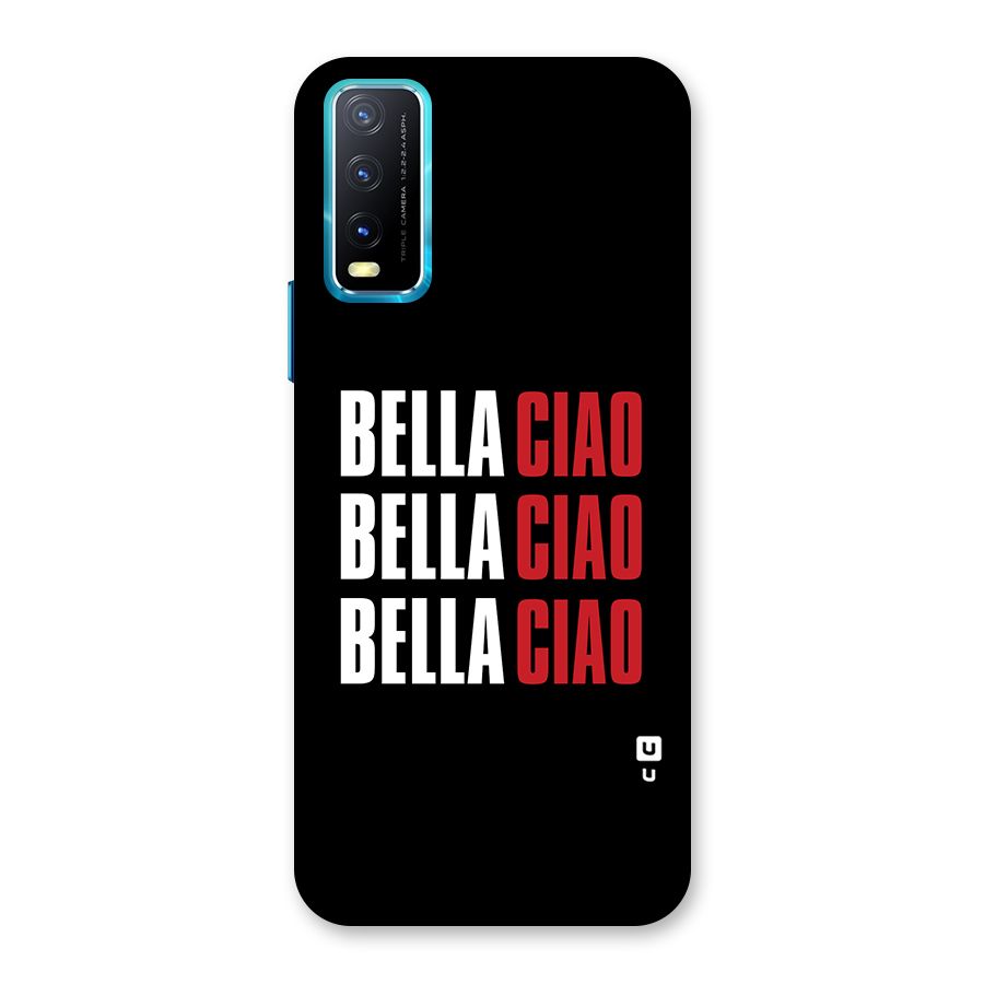 Bella Ciao Bella Ciao Bella Ciao Back Case for Vivo Y20G