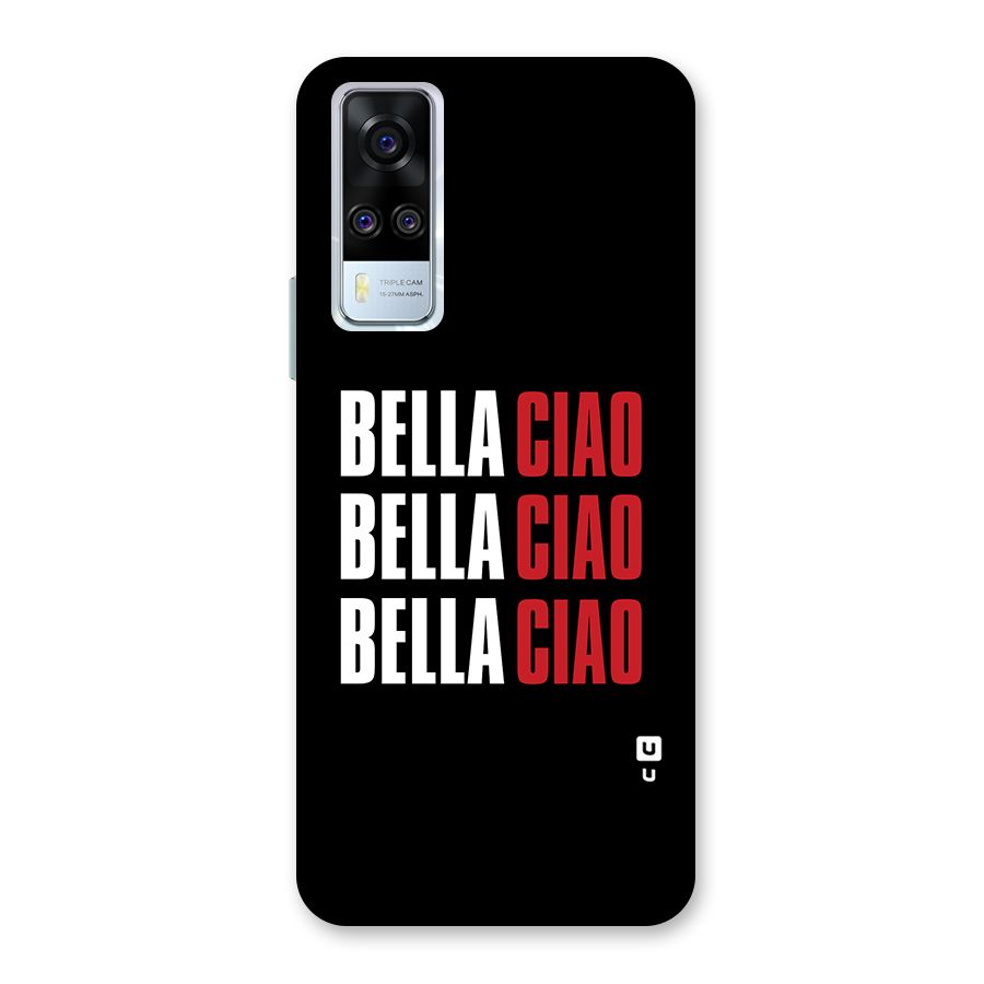 Bella Ciao Bella Ciao Bella Ciao Back Case for Vivo Y31