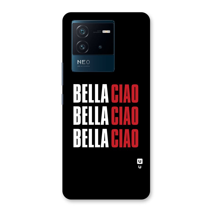 Bella Ciao Bella Ciao Bella Ciao Back Case for Vivo iQOO Neo 6 5G