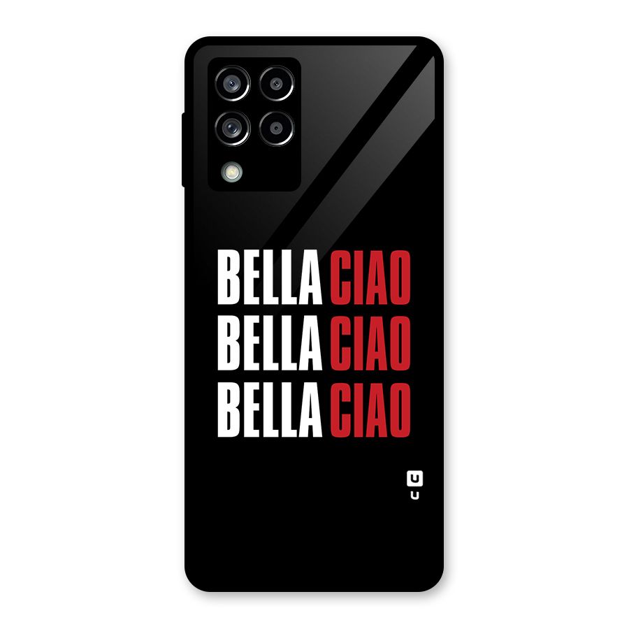 Bella Ciao Bella Ciao Bella Ciao Glass Back Case for Galaxy M53 5G