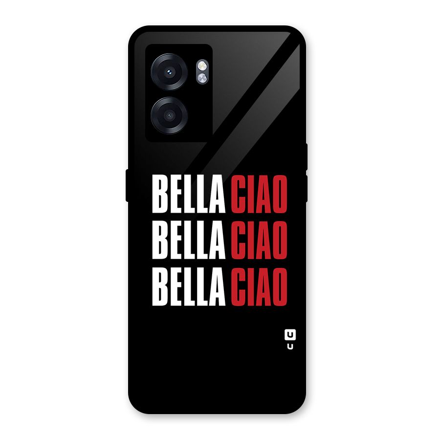 Bella Ciao Bella Ciao Bella Ciao Glass Back Case for Realme Narzo 50 5G