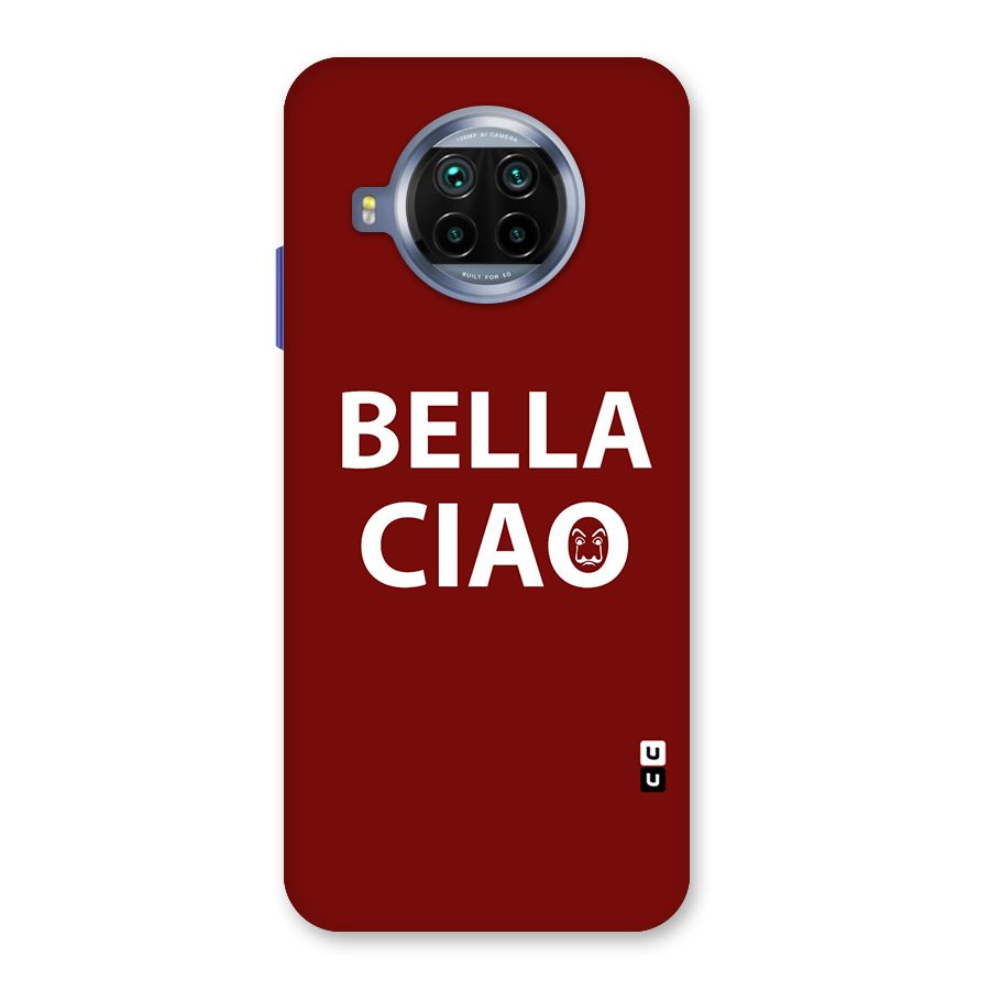 Bella Ciao Typography Art Back Case for Mi 10i