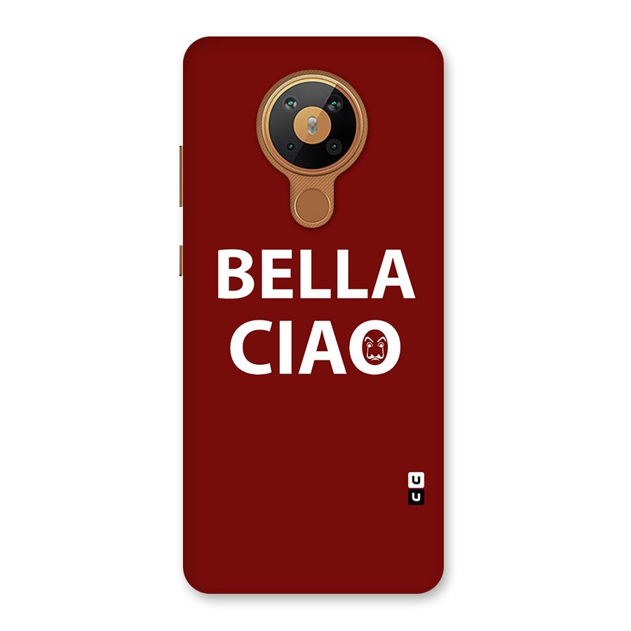 Bella Ciao Typography Art Back Case for Nokia 5.3