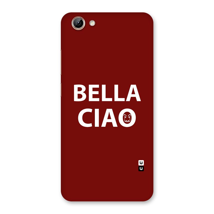 Bella Ciao Typography Art Back Case for Vivo Y71i