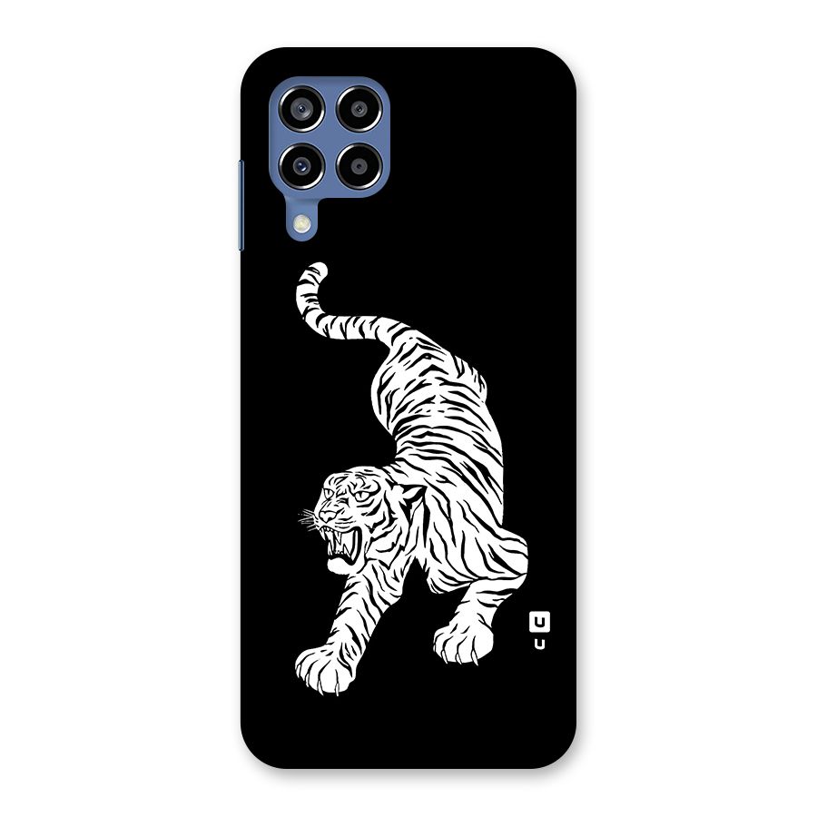 Bengal Tiger Stencil Art Back Case for Galaxy M53 5G