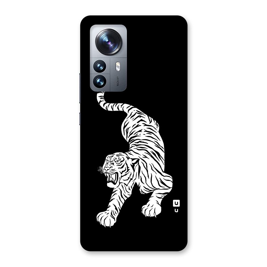 Bengal Tiger Stencil Art Back Case for Xiaomi 12 Pro