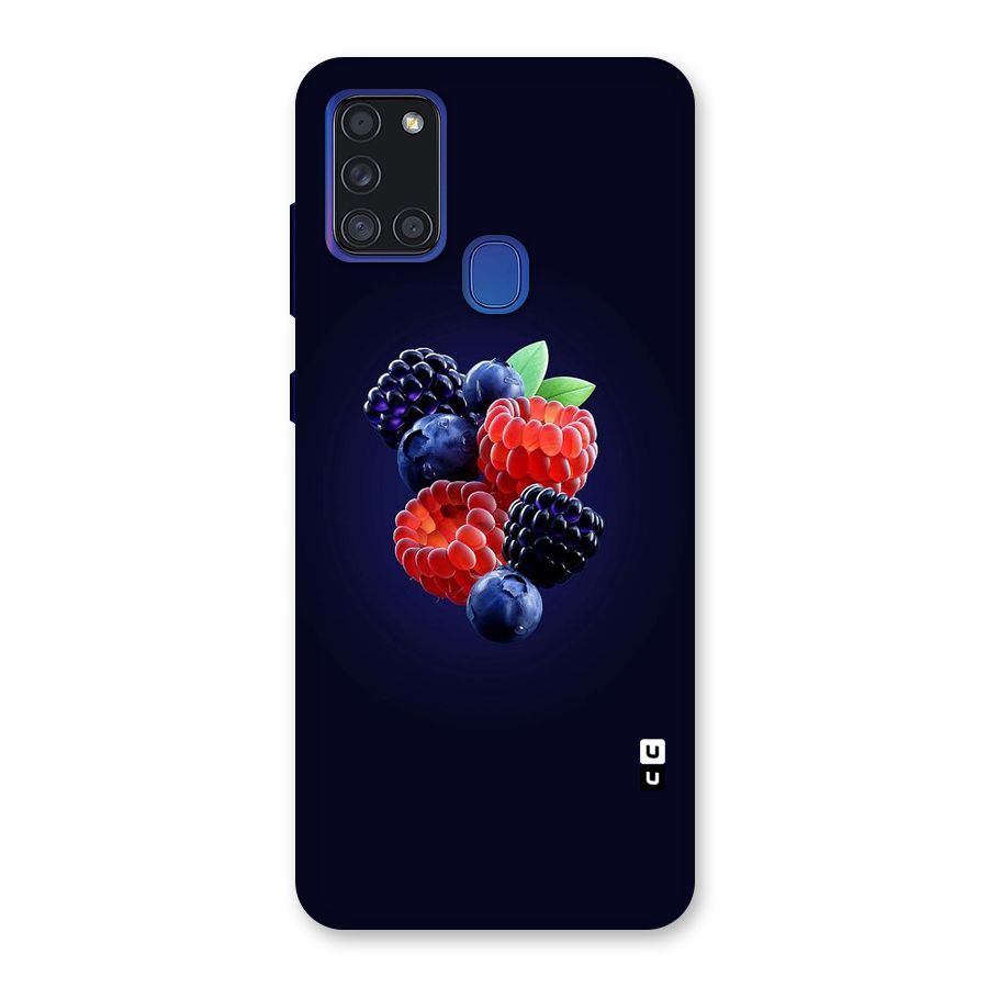 Berry Blast Back Case for Galaxy A21s