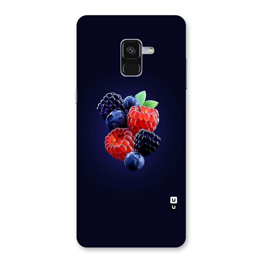 Berry Blast Back Case for Galaxy A8 Plus