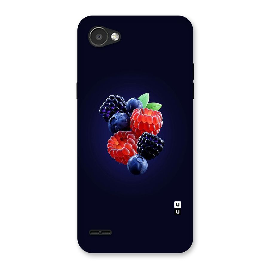 Berry Blast Back Case for LG Q6
