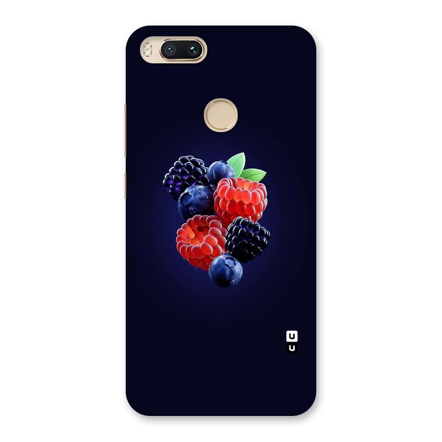 Berry Blast Back Case for Mi A1