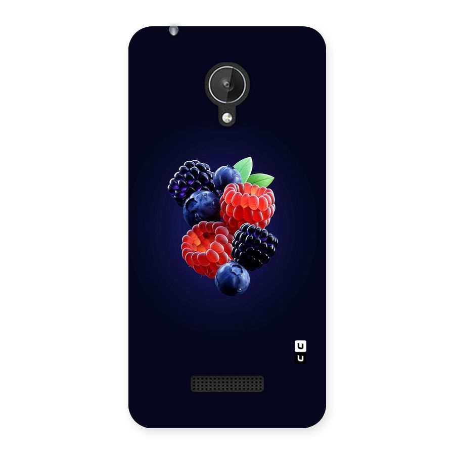 Berry Blast Back Case for Micromax Canvas Spark Q380
