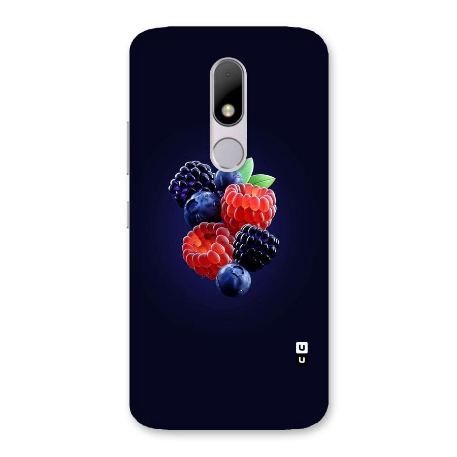 Berry Blast Back Case for Moto M