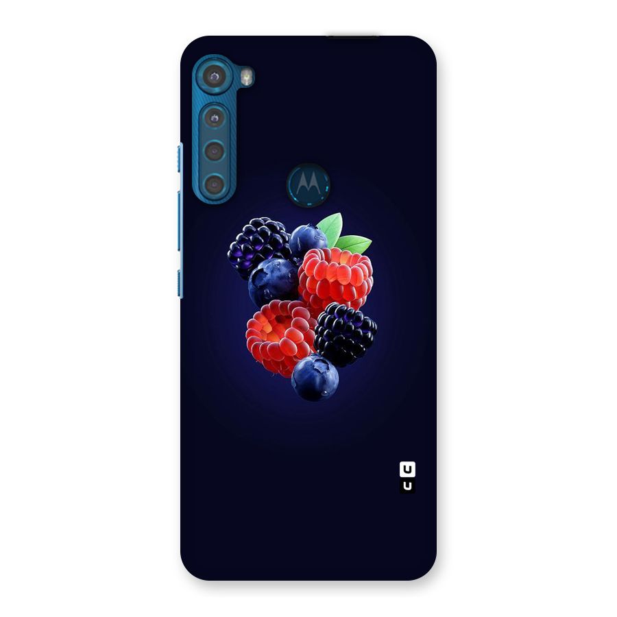 Berry Blast Back Case for Motorola One Fusion Plus