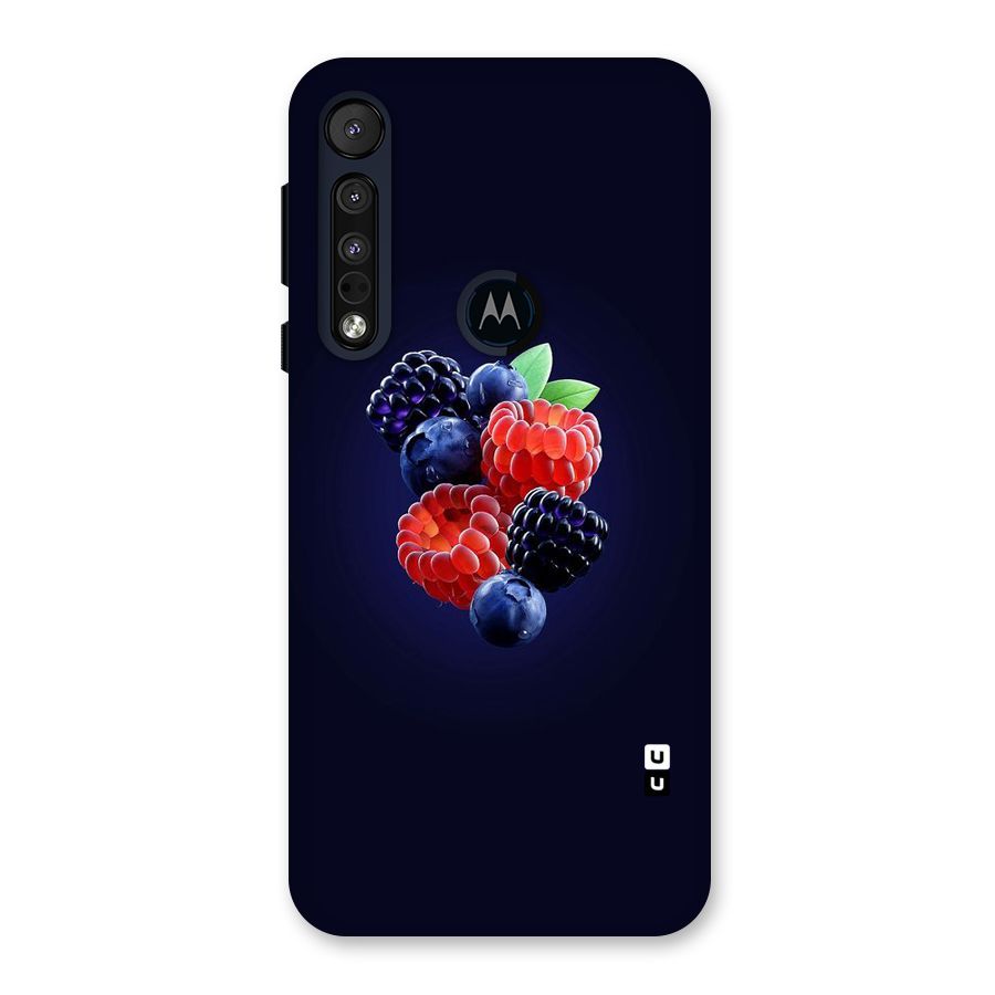 Berry Blast Back Case for Motorola One Macro