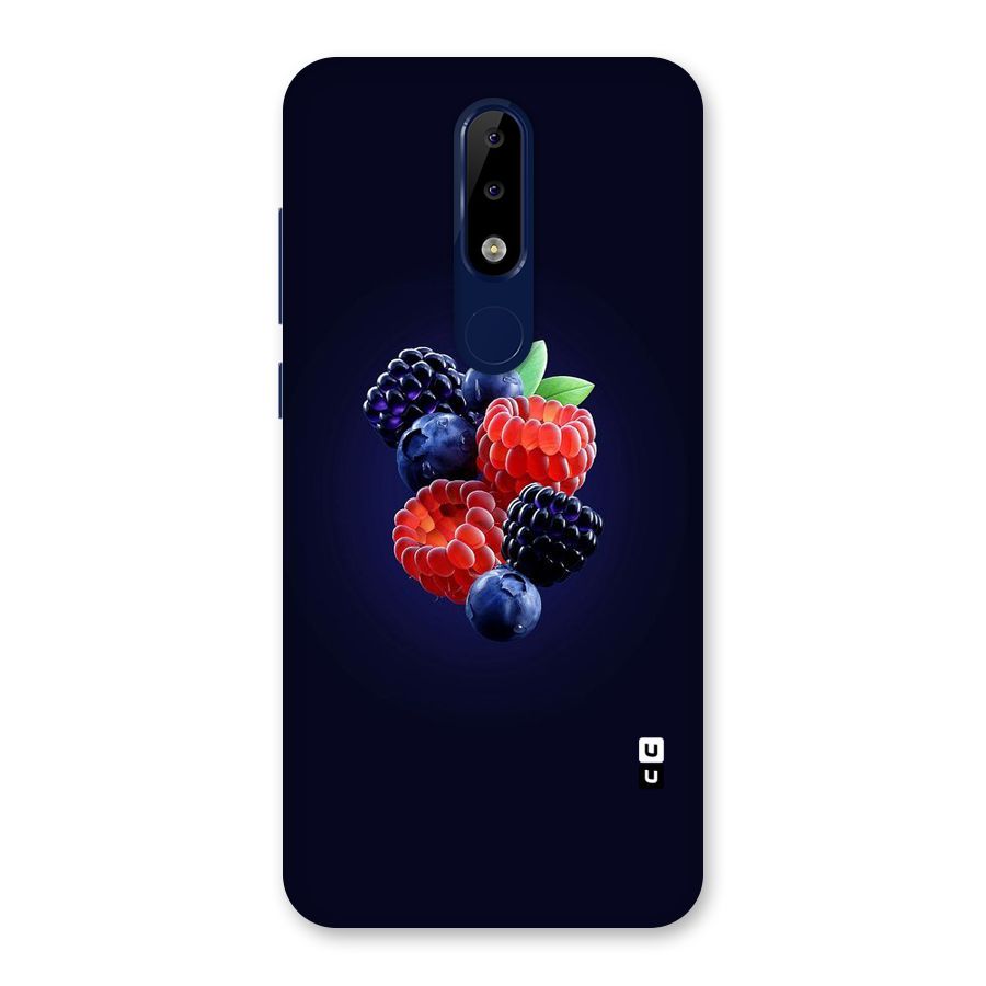Berry Blast Back Case for Nokia 5.1 Plus