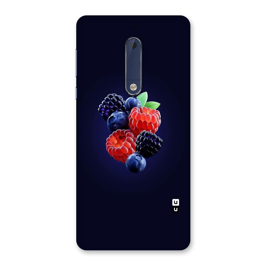 Berry Blast Back Case for Nokia 5