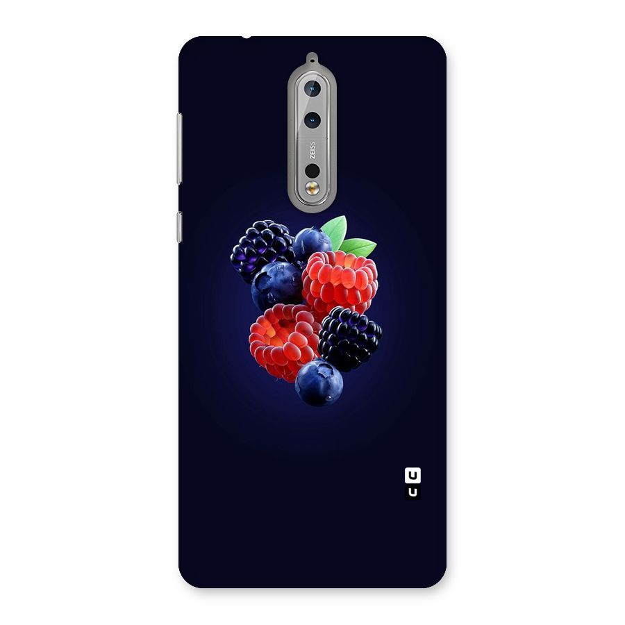 Berry Blast Back Case for Nokia 8