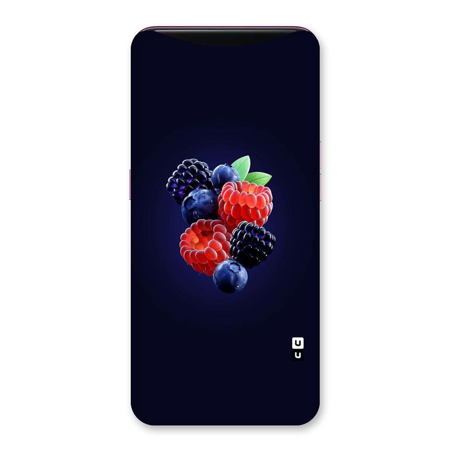 Berry Blast Back Case for Oppo Find X