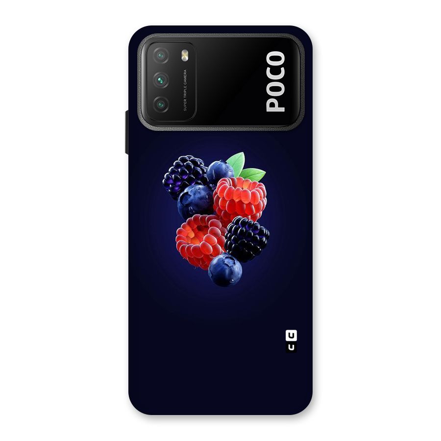 Berry Blast Back Case for Poco M3