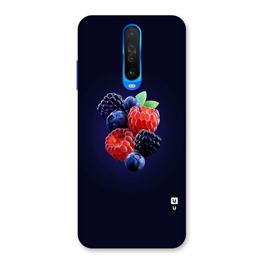 Berry Blast Back Case for Poco X2