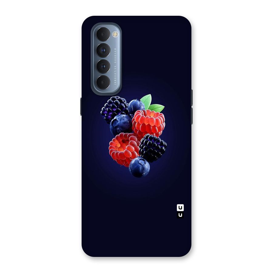 Berry Blast Back Case for Reno4 Pro