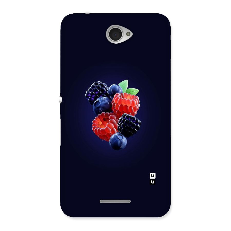 Berry Blast Back Case for Sony Xperia E4