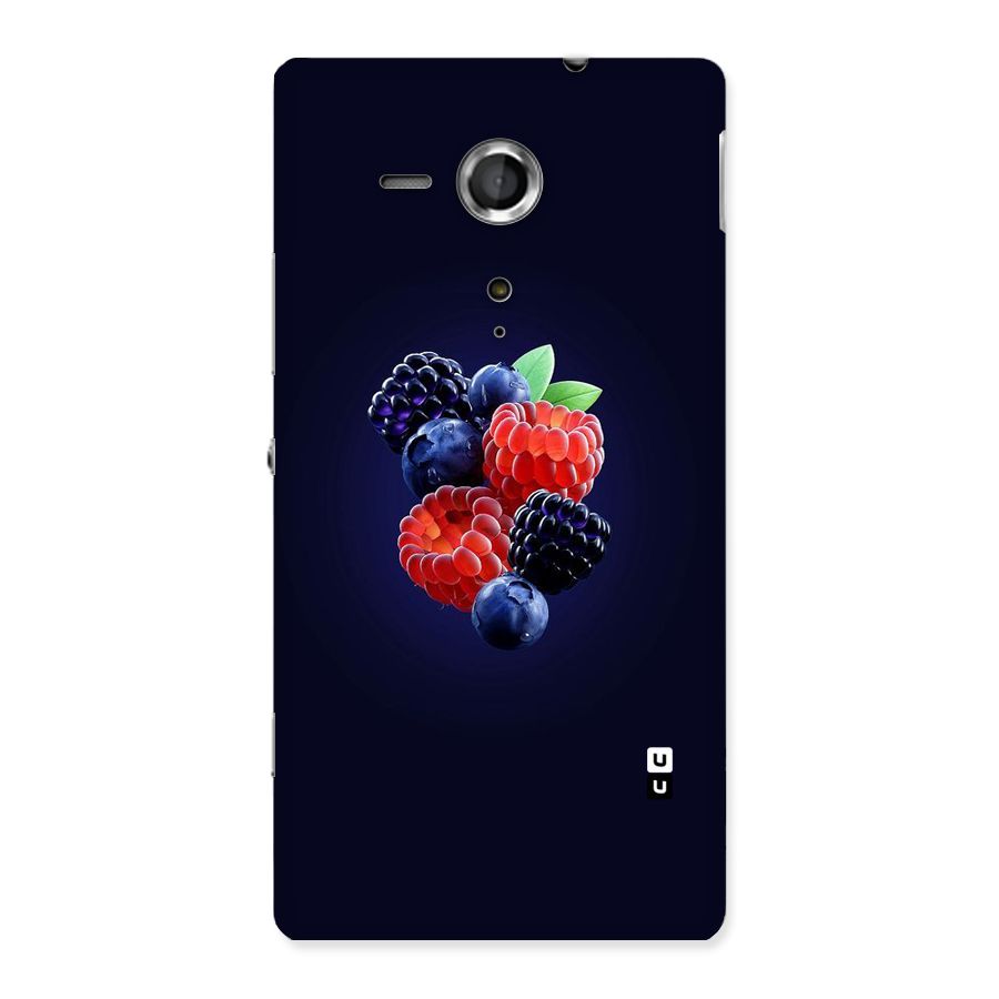 Berry Blast Back Case for Sony Xperia SP