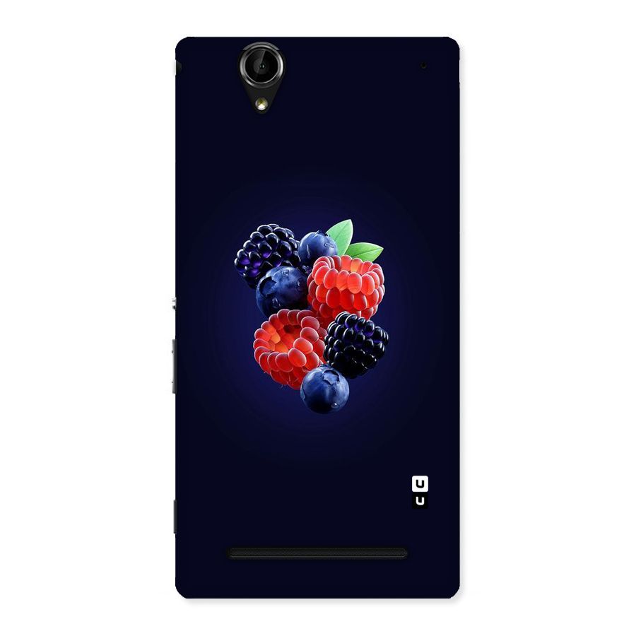 Berry Blast Back Case for Sony Xperia T2