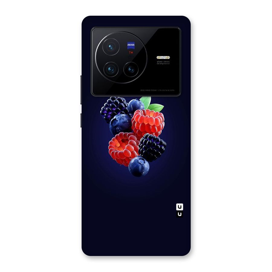 Berry Blast Back Case for Vivo X80