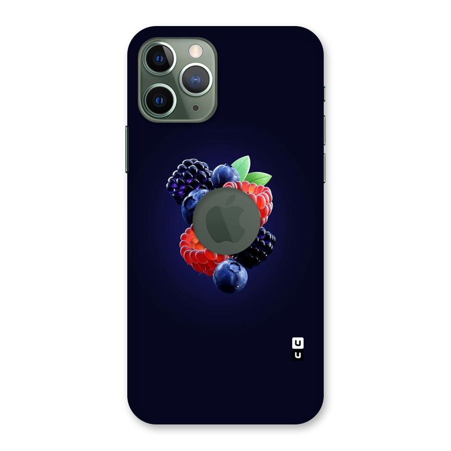 Berry Blast Back Case for iPhone 11 Pro Logo  Cut