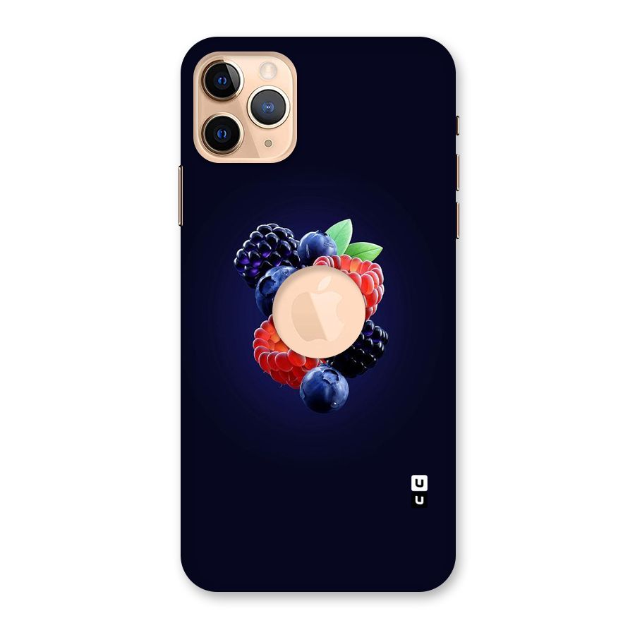 Berry Blast Back Case for iPhone 11 Pro Max Logo Cut