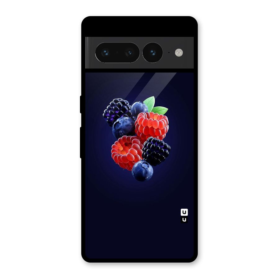 Berry Blast Glass Back Case for Google Pixel 7 Pro