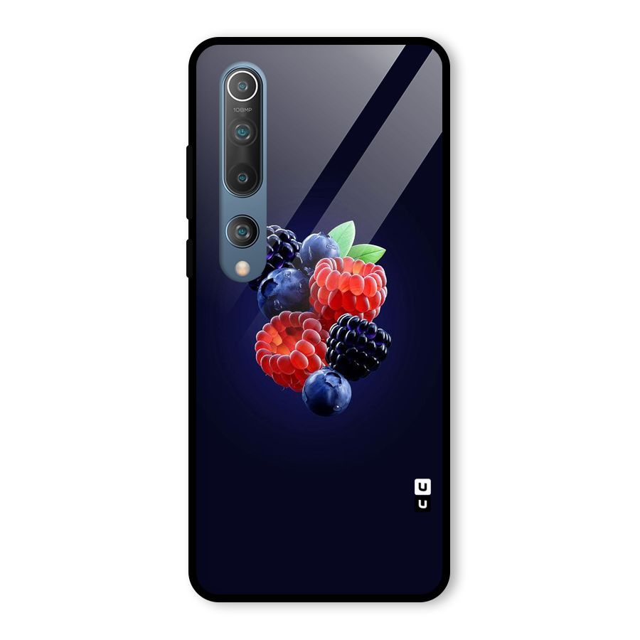Berry Blast Glass Back Case for Mi 10
