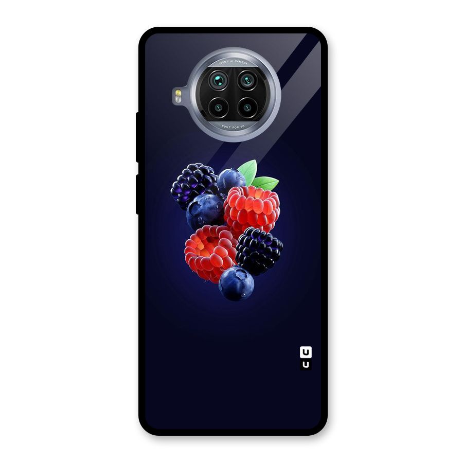 Berry Blast Glass Back Case for Mi 10i
