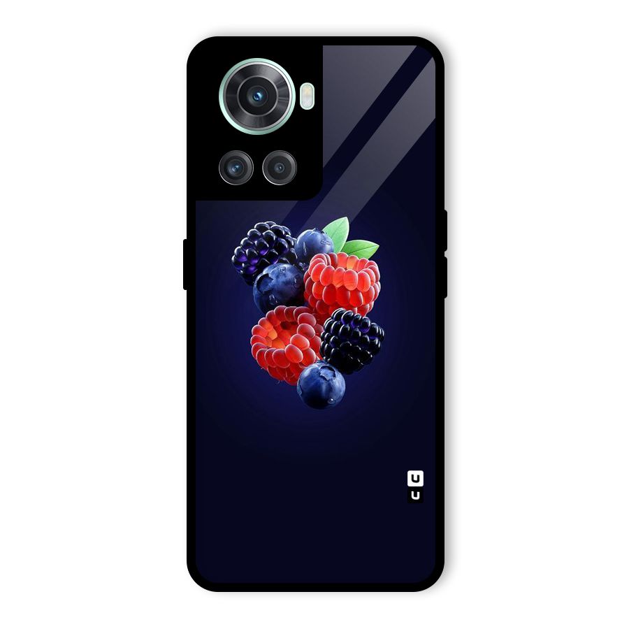 Berry Blast Glass Back Case for OnePlus 10R
