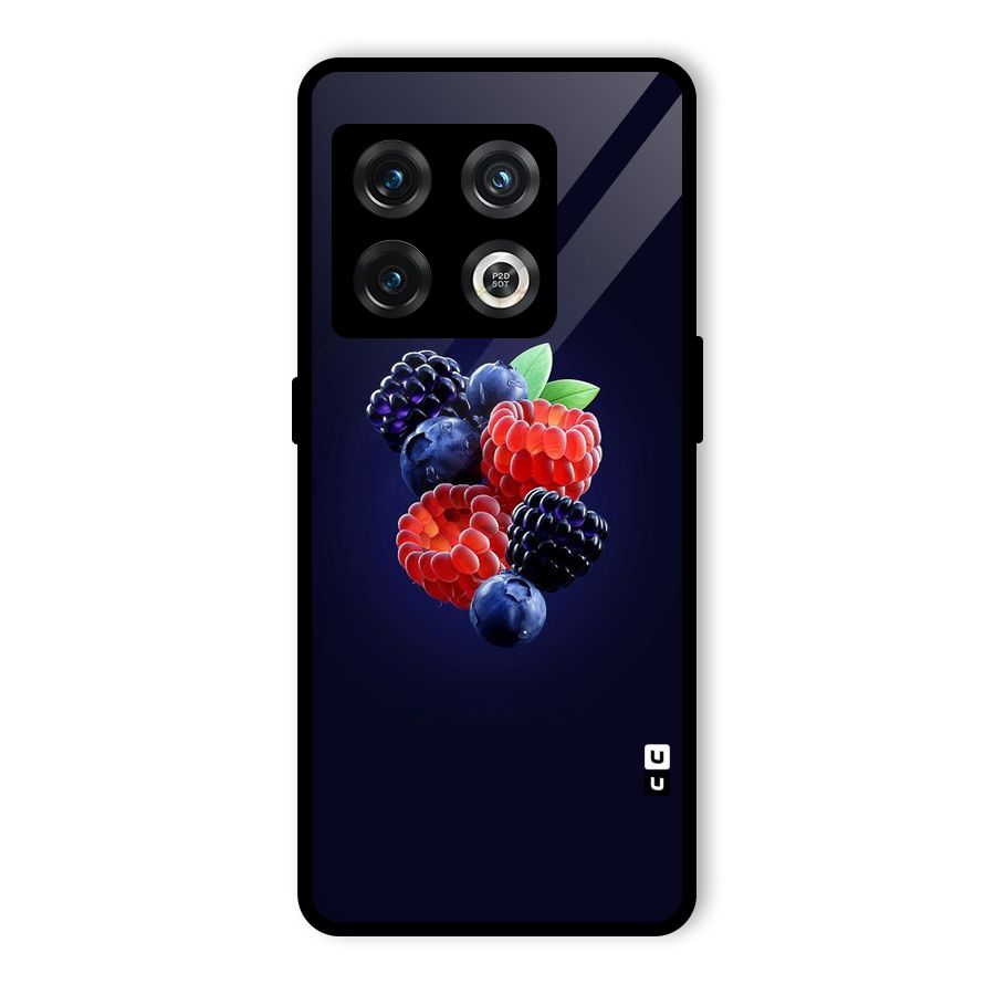 Berry Blast Glass Back Case for OnePlus 10 Pro 5G