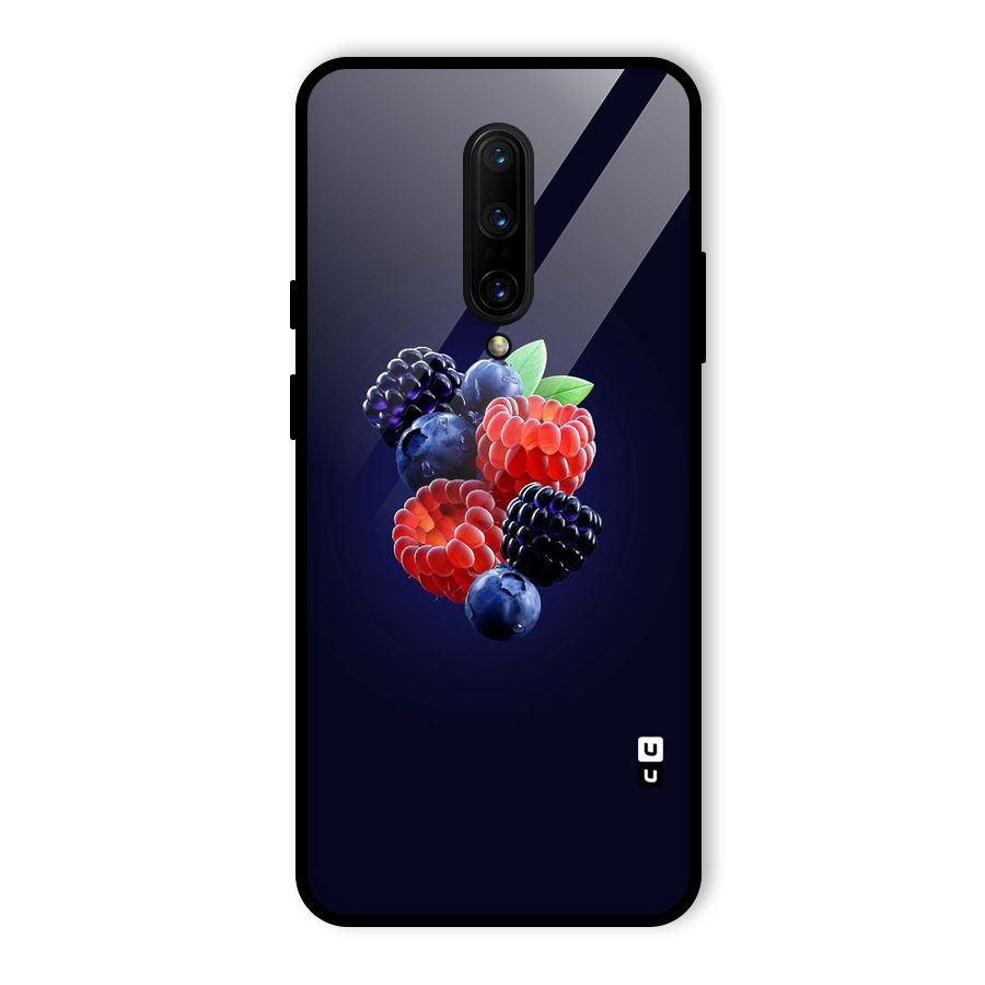 Berry Blast Glass Back Case for OnePlus 7 Pro