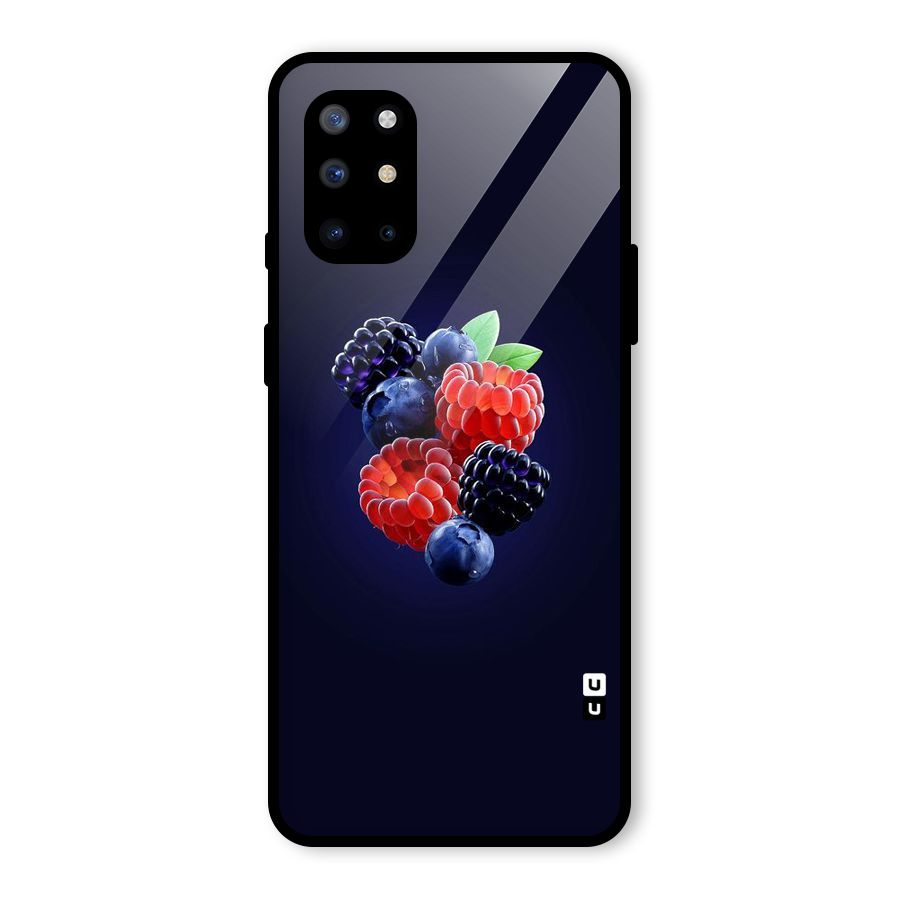 Berry Blast Glass Back Case for OnePlus 8T