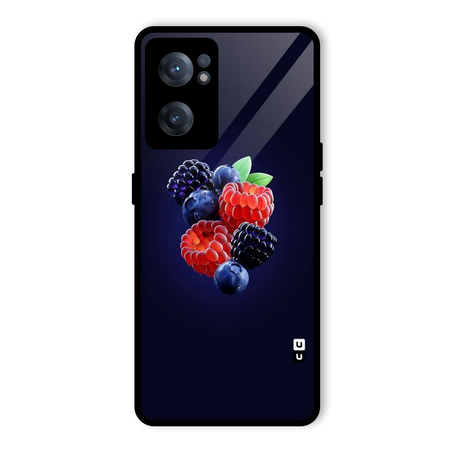 Berry Blast Glass Back Case for OnePlus Nord CE 2 5G