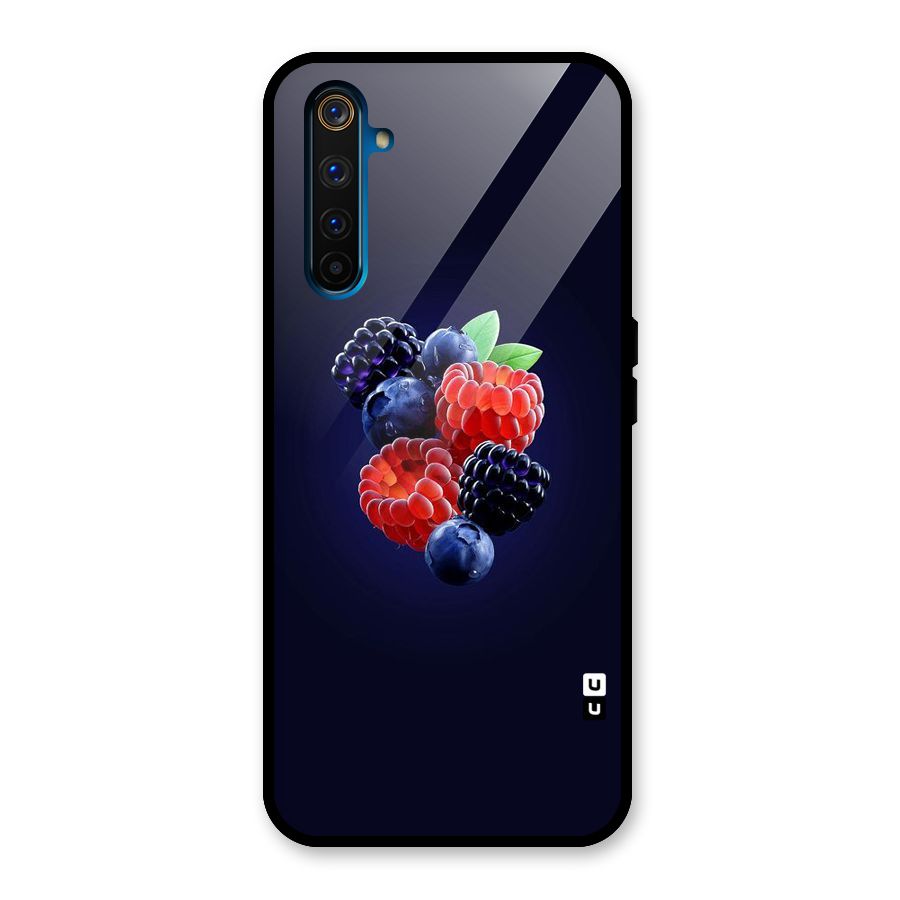 Berry Blast Glass Back Case for Realme 6 Pro