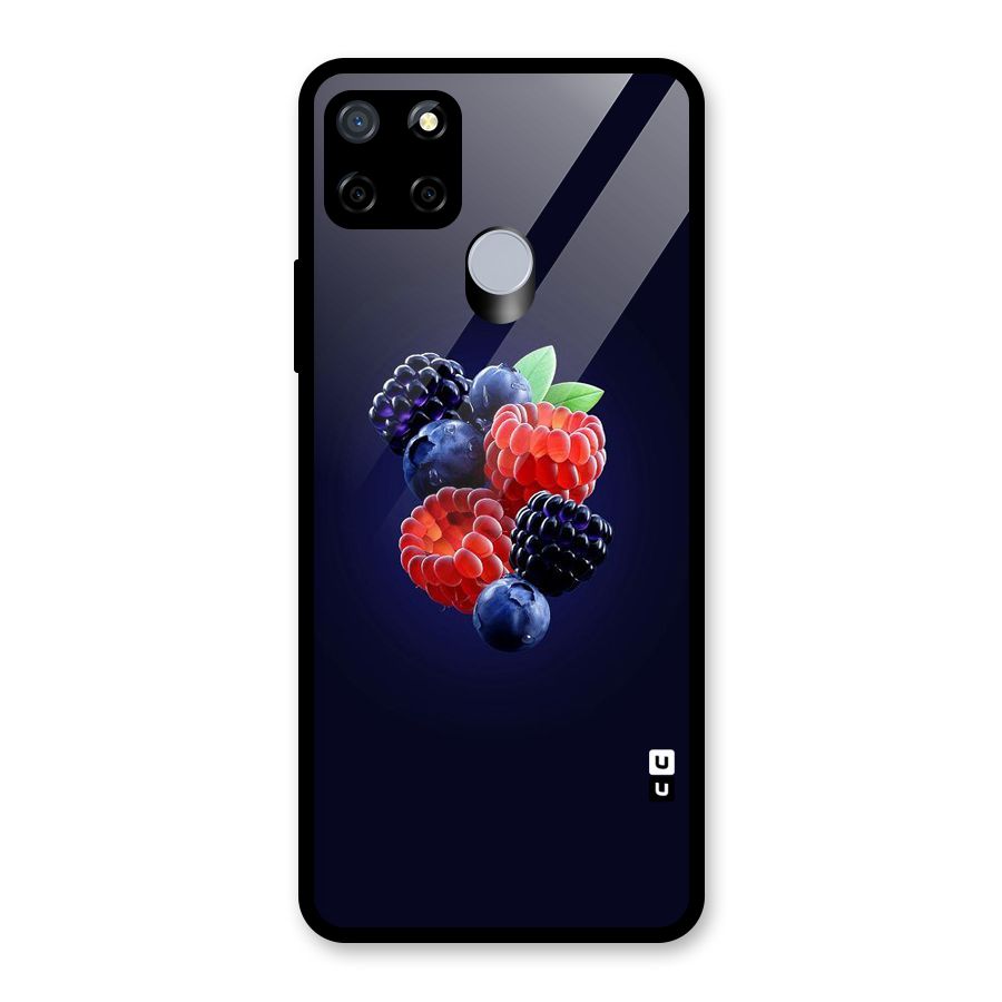 Berry Blast Glass Back Case for Realme C12