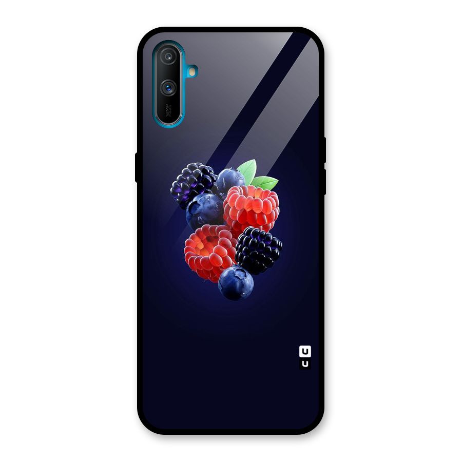 Berry Blast Glass Back Case for Realme C3